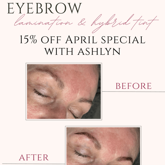 Brow Lamination & Hybrid Tint at PuraVita LLC in Sumrall, MS
